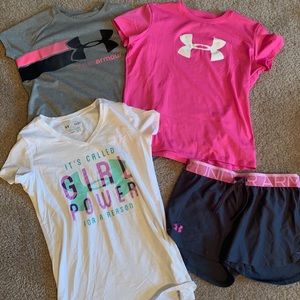 Girls youth large Under Armour